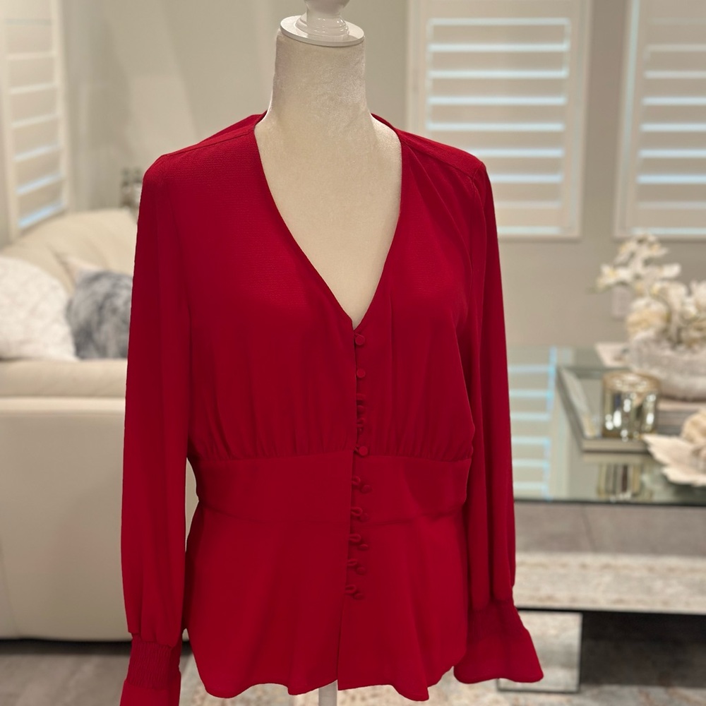 Red Blouse - Picture 1 of 4